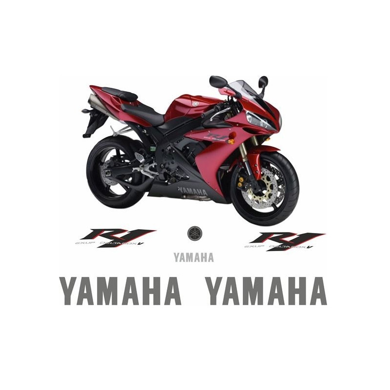 YAMAHA YZF R1 YEAR 2006 ADESIVOS