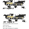 Yamaha XT 1200Z Super Tenere Givi - Touratech ADHESIVOS