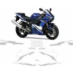 YAMAHA YZF YEAR 2004-2005 ADHESIVOS