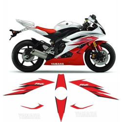 YAMAHA YZF R6 YEAR 2006-2007 ADESIVOS