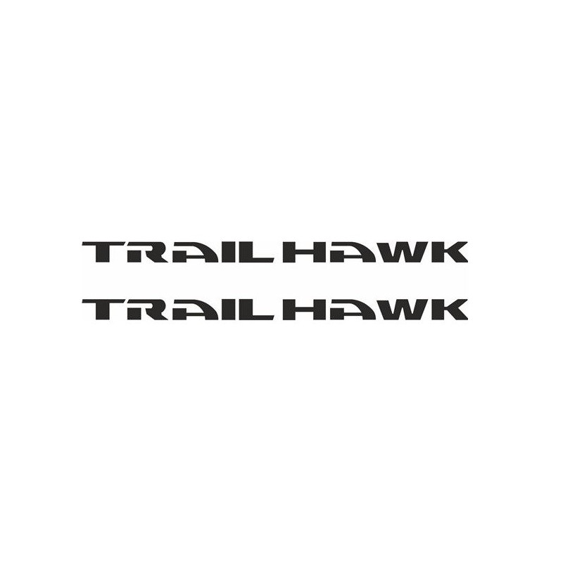 JEEP Grand Cherokee Trail Hawk ADESIVOS X2