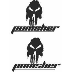 JEEP Punisher ADESIVOS X2