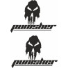 JEEP Punisher Hawk ADESIVI X2