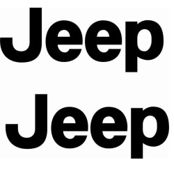JEEP LOGO ADHESIVOS X2