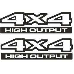 JEEP 4x4 High Output AUTOCOLLANT X2