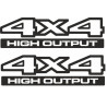 JEEP 4x4 High Output AUTOCOLLANT X2