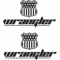 JEEP WRANGLER ADHESIVOS X2