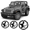 JEEP Wrangler "Punisher" Bonnet & Doors ADHESIVOS X2