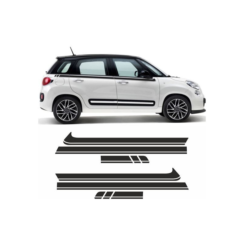 Fiat 500L Panel Fit Stripes ADESIVOS