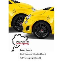 Fiat 500 / 595 Abarth Nurburgring ADESIVOS X2