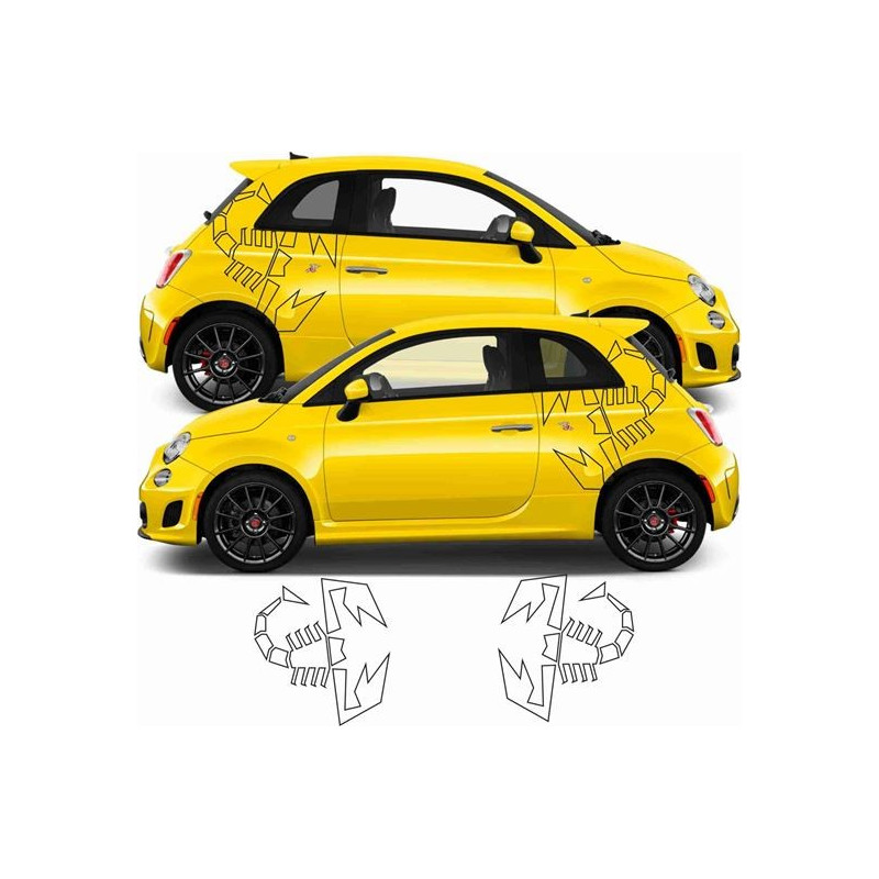Fiat 500 / 595 Abarth Scorpion AUTOCOLLANT