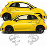 Fiat 500 / 595 Abarth Scorpion AUTOCOLLANT