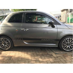 Fiat 500 / 595 Abarth Carbon Fibre DECALS