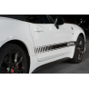 Fiat 124 Spider Abarth side stripes AUFKLEBER