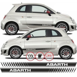 Fiat 500 / 595 Abarth side stripes ADHESIVOS