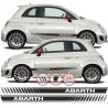 Fiat 500 / 595 Abarth side stripes ADESIVI