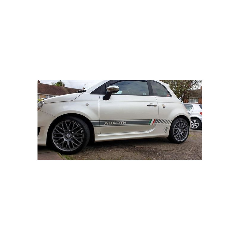 Fiat 500 / 595 Abarth side stripes ADESIVOS