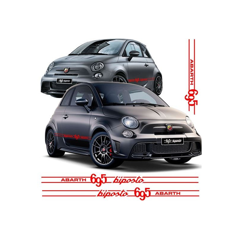 Fiat 695 Abarth Side Stripes AUFKLEBER