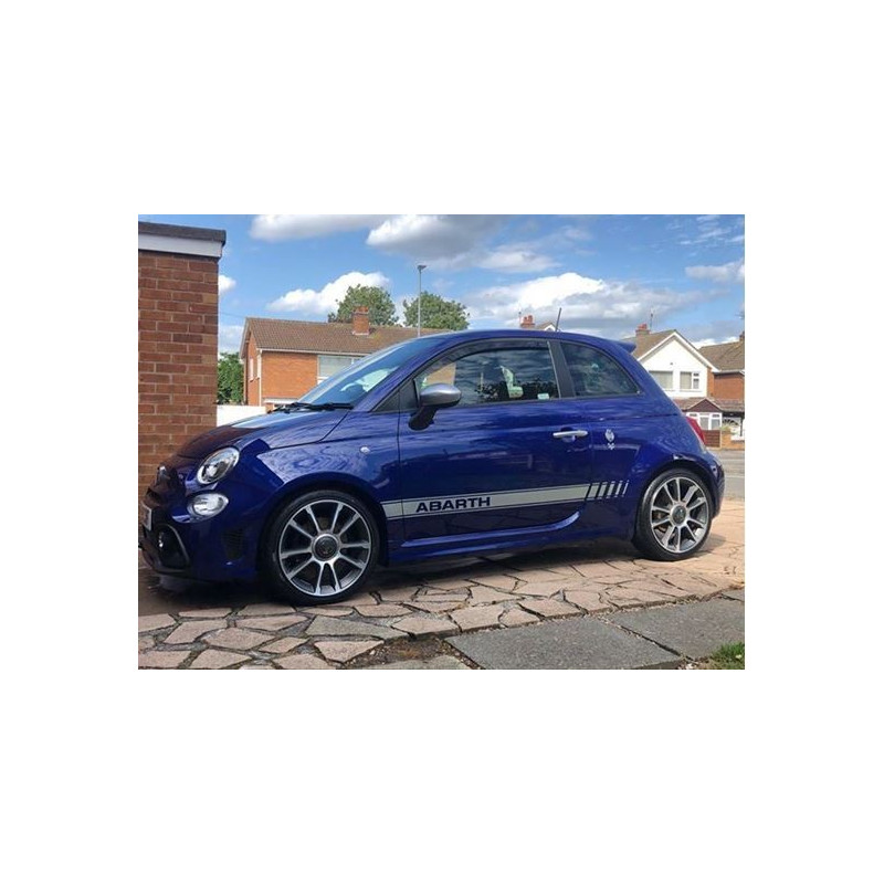Fiat 595 Abarth OEM Style side Stripes ADESIVOS