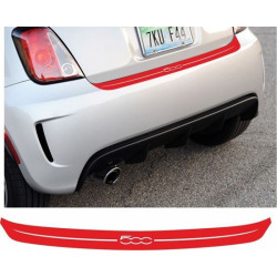 Fiat 500 / Abarth YEAR 2007-2015 Rear bumper ADESIVOS