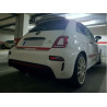 Fiat 595-500 Abarth Carbon fibre Scuderia Italia DECALS