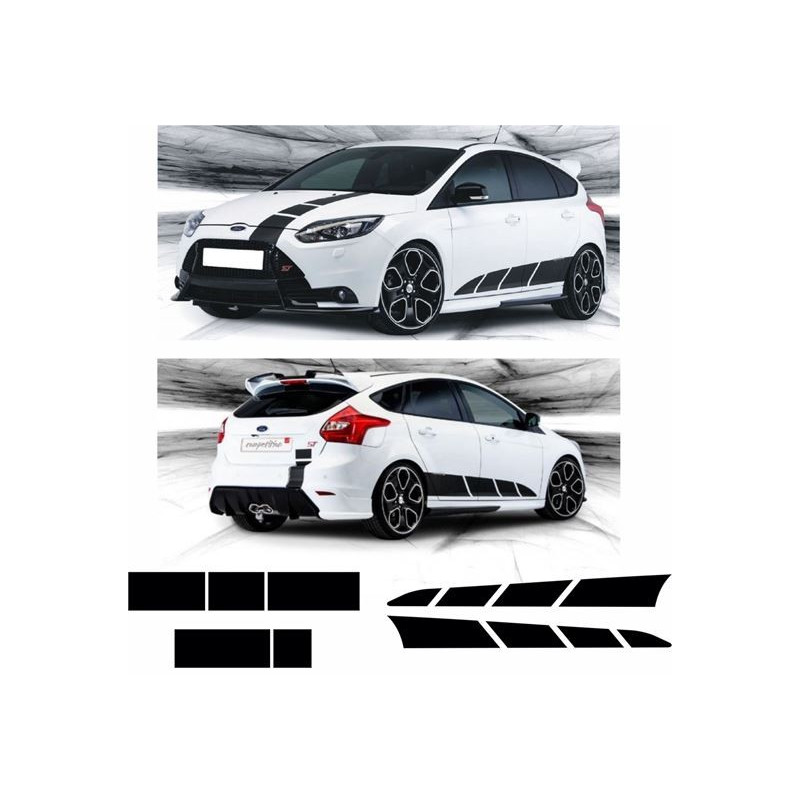 Ford Focus ST- RS OTT Side stripes STICKER