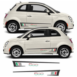 Fiat 500-595 ABARTH Stripes AUFKLEBER