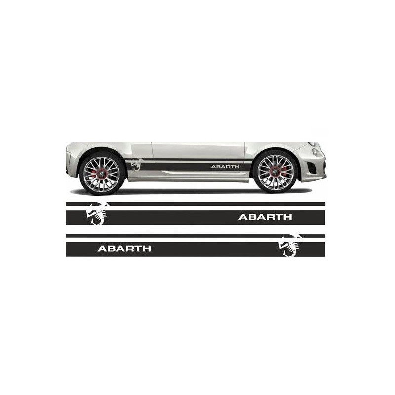 Fiat 500-595 ABARTH Stripes ADESIVOS