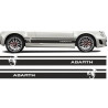 Fiat 500-595 ABARTH Stripes AUTOCOLLANT