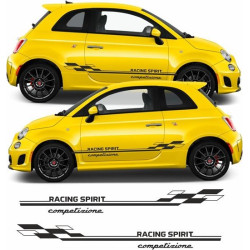 Fiat 500-595 ABARTH Stripes ADESIVOS