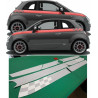 Fiat 500-595 ABARTH Stripes ADESIVOS