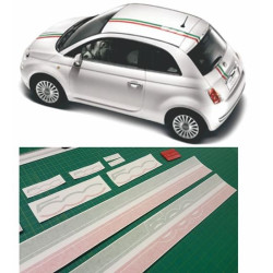 Fiat 500 ABARTH Stripes ADESIVI