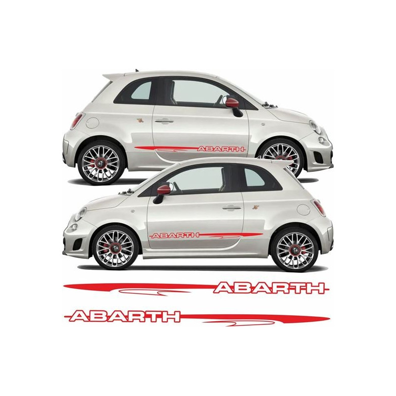 Fiat 500-595 ABARTH Stripes ADESIVI