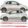 Fiat 500-595 ABARTH Stripes ADESIVI