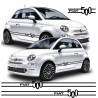 Fiat 500 ABARTH Stripes ADESIVOS