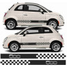 Fiat 500 ABARTH Stripes ADESIVOS