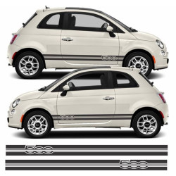 Fiat 500 ABARTH Stripes ADESIVI