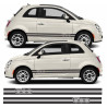 Fiat 500 ABARTH Stripes ADHESIVOS