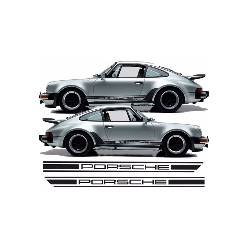 PORSCHE 911-930 CARRERA side Stripes DECALS