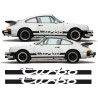 PORSCHE 911 TURBO side Stripes DECALS
