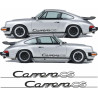 PORSCHE 911-930 CARRERA side Stripes AUFKLEBER