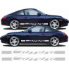 PORSCHE 996 CARRERA side Stripes AUFKLEBER