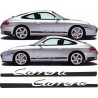 PORSCHE 911-996 Carrera Stripes ADESIVI