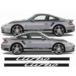 PORSCHE 911 / 996 / 997/ S /Turbo side Stripes ADESIVI