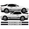 Porsche 944-924 side Stripes ADESIVI