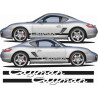 Porsche 981 cayman side Stripes DECALS