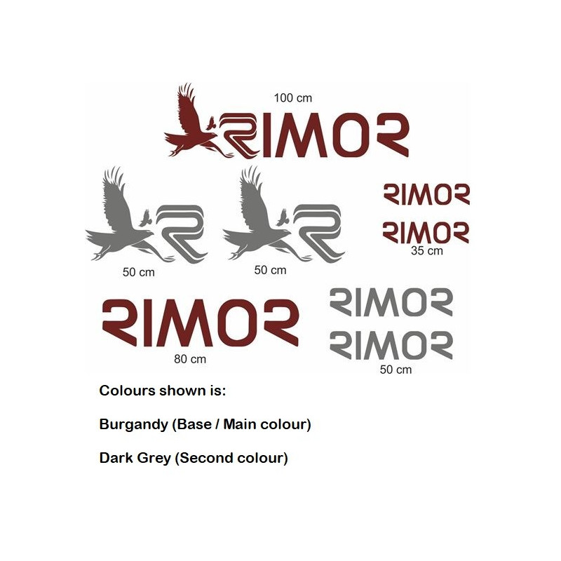 Caravan Rimor panel Adhesivo