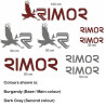 Caravan Rimor panel ADESIVI