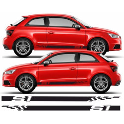 Audi S1 Side Stripes Side Stripes ADESIVI
