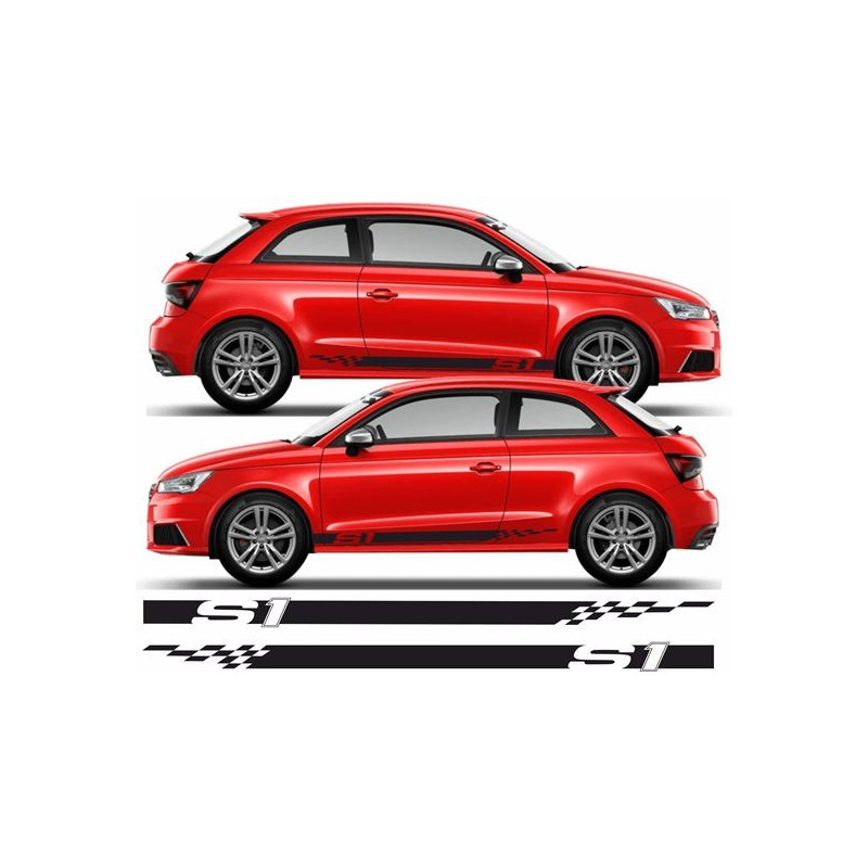 Audi S1 Side Stripes Side Stripes ADESIVI